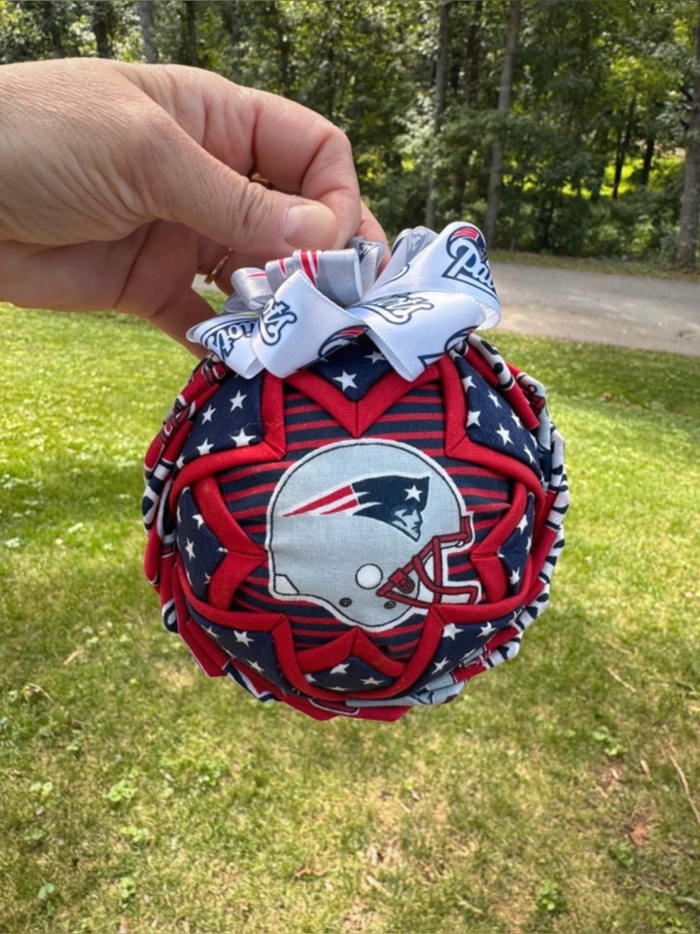 New England Patriots Ornament NE NFL